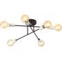 Emibig Veken 6B Silver 11746B lampa podsufitowa zdj.1