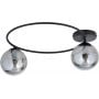 Emibig Sopra 12562 lampa podsufitowa 2x10 W czarna zdj.1