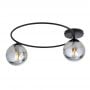 Emibig Sopra 12562 lampa podsufitowa 2x10 W czarna zdj.3