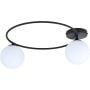 Emibig Sopra 12572 lampa podsufitowa 2x10 W czarna zdj.1