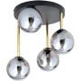 Emibig Dolce 12594 lampa podsufitowa 4x10 W czarna zdj.1