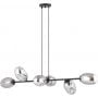 Emibig Pandora 12636 lampa wisząca 6x10 W czarna zdj.1