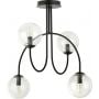 Emibig Archi 12864A lampa podsufitowa 4x10 W czarna zdj.1