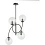 Emibig Archi 12864B lampa podsufitowa 4x10 W czarna zdj.1