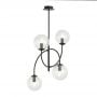 Emibig Archi 12864B lampa podsufitowa 4x10 W czarna zdj.3