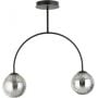 Emibig Archi 12872 lampa podsufitowa 2x10 W czarna zdj.1