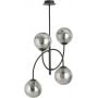 Emibig Archi 12874B lampa podsufitowa 4x10 W czarna zdj.1