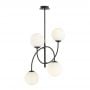 Emibig Archi 12884B lampa podsufitowa 4x10 W czarna zdj.3