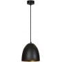 Emibig Lenox 4101 lampa wisząca 1x60 W czarna zdj.1