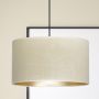 Emibig Hilde 10521 lampa wisząca 1x15 W biała-czarna-złota zdj.4