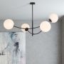 Emibig Hunter 11024 lampa podsufitowa 4x10 W czarna-opal zdj.5