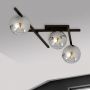 Emibig Smart 11043 lampa podsufitowa 3x10 W czarna-grafitowa zdj.6