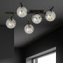 Emibig Smart 11045 lampa podsufitowa 5x10 W czarna-grafitowa zdj.7