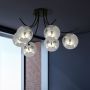 Emibig Boston 11106 lampa podsufitowa 6x10 W czarna-grafitowa zdj.8