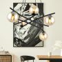 Emibig Essa 12045 lampa wisząca 5x10 W czarna zdj.4
