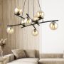 Emibig Essa 12048 lampa wisząca x10 W czarna zdj.4