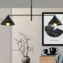 Emibig Maverick 12112 lampa podsufitowa 2x15 W czarna zdj.4