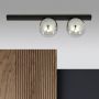 Emibig Fit 11222 lampa podsufitowa 2x10 W czarna-przydymiona-grafitowa zdj.5