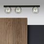 Emibig Fit 11223 lampa podsufitowa 3x10 W czarna-grafitowa zdj.5