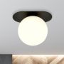 Emibig Plaza 11181 lampa podsufitowa 1x10 W czarna-opal zdj.6