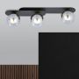 Emibig Plaza 11193 lampa podsufitowa 3x10 W czarna-grafitowa zdj.6