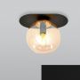 Emibig Plaza 11201 lampa podsufitowa 1x10 W czarna-bursztynowa zdj.6