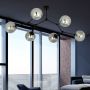 Emibig Space 11346 lampa podsufitowa 6x10 W czarna-grafitowa zdj.6