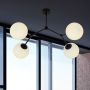 Emibig Space 11334 lampa podsufitowa 4x10 W czarna-opal zdj.7