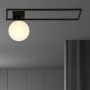 Emibig Imago 11301B lampa podsufitowa 1x10 W czarna-opal zdj.8