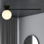 Emibig Imago 11301F lampa podsufitowa 1x10 W czarna-opal zdj.8