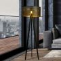 Emibig Aston 1148LP1 lampa stojąca 1x15 W czarna-złota zdj.5