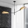 Emibig Vene 11602 lampa podsufitowa 2x10 W czarna-beżowa zdj.4