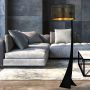 Emibig Estrella 1156LP1 lampa stojąca 1x15 W czarna-złota zdj.4