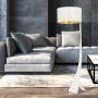 Emibig Estrella 1155LP1 lampa stojąca 1x15 W biała-złota zdj.4