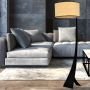 Emibig Estrella 1157LP1 lampa stojąca 1x15 W czarna-beżowa zdj.4
