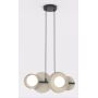Emibig 4 BL Mokka 14884 lampa wisząca 4x8 W coffe zdj.1