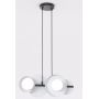 Emibig 4 BL Gray 14894 lampa wisząca 4x8 W szary/popielaty zdj.1