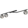 Emibig Naton 15093 lampa podsufitowa 3x10 W czarna-przydymiona zdj.1