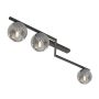 Emibig Naton 15093 lampa podsufitowa 3x10 W czarna-przydymiona zdj.2