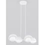 Emibig Boom 15924 lampa wisząca 4x8 W biała zdj.1