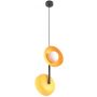 Emibig Vanila 15992 lampa wisząca 2x8 W pomarańczowa zdj.1