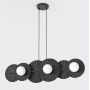 Emibig Umbra 17266 lampa wisząca 6x8 W czarna zdj.1