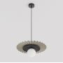 Emibig Umbra 17311 lampa wisząca 1x8 W czarna-brązowa zdj.1