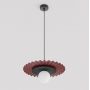 Emibig Umbra 17321 lampa wisząca 1x8 W czarna-burgund zdj.1