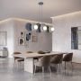 Emibig Umbra 18276 lampa wisząca 6x8 W niebieska zdj.5