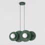 Emibig Umbra 18294 lampa wisząca 4x8 W zielona zdj.1