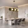 Emibig Umbra 18296 lampa wisząca 6x8 W zielona zdj.3