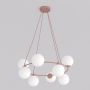 Emibig Azura 18318 lampa wisząca x10 W opal zdj.1