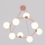 Emibig Azura 18318 lampa wisząca x10 W opal zdj.3