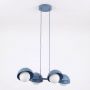 Emibig Boom 18334 lampa wisząca 4x8 W niebieska zdj.1